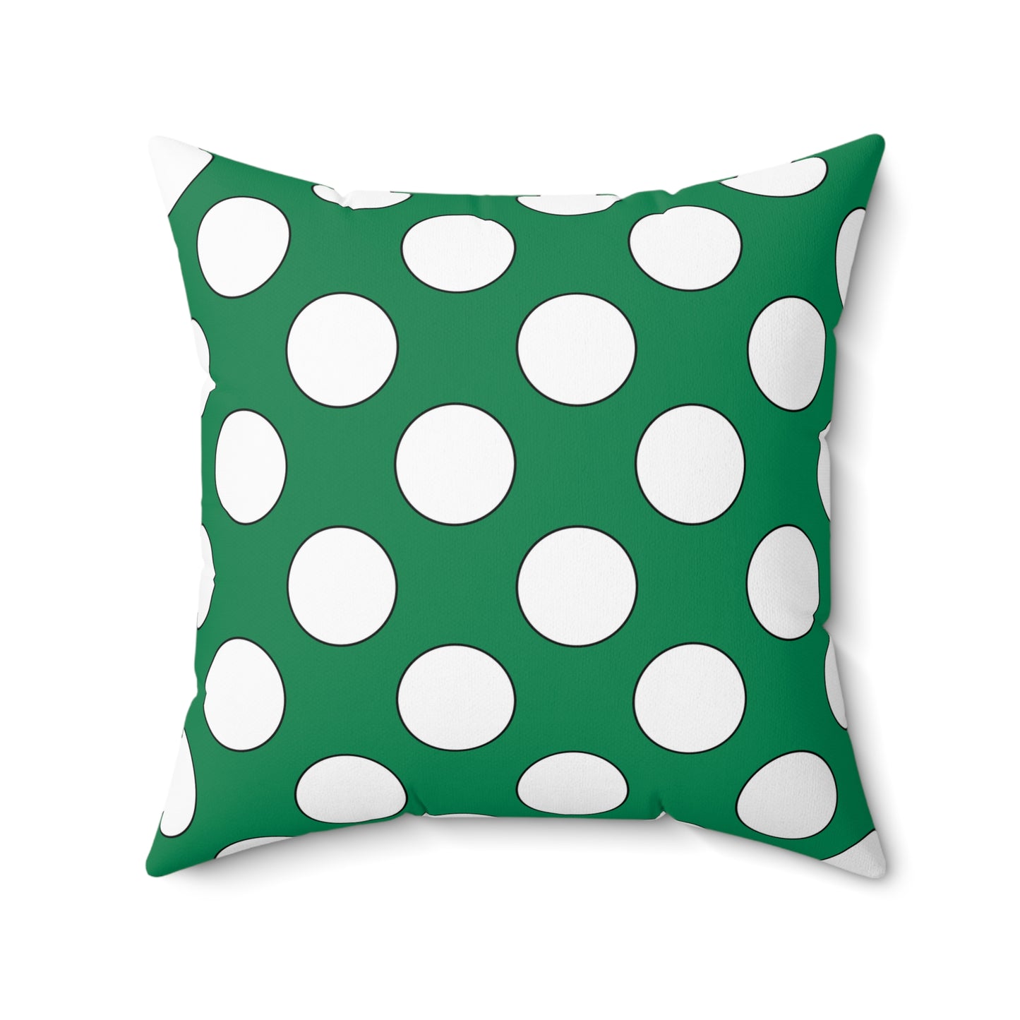 Nigeria Retro Polka Dots Cushion Pillow