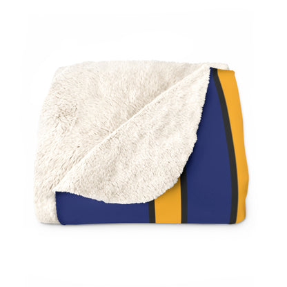 Nauru Retro Stripes Blanket Throw