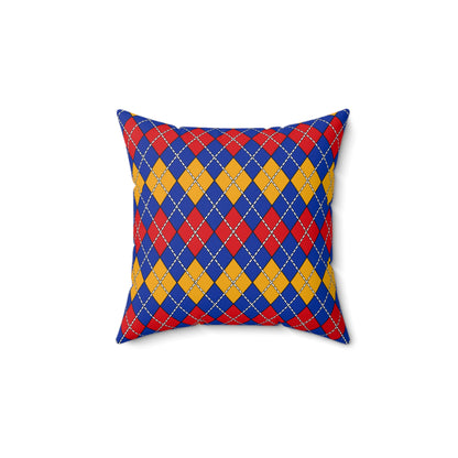 Armenia Retro Argyle Cushion Pillow