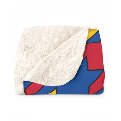 Aland Islands Retro Houndstooth Blanket Throw