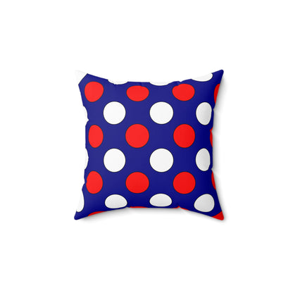 Heard Island And Mcdonald Islands Retro Polka Dots Cushion Pillow