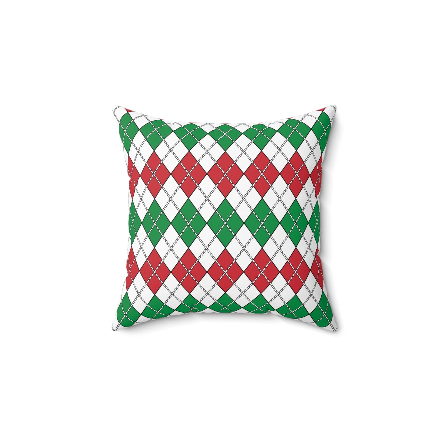 Italy Retro Argyle Cushion Pillow