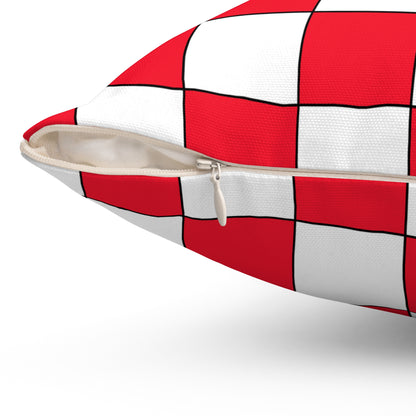 Monaco Retro Check Cushion Pillow