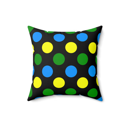 Tanzania Retro Polka Dots Cushion Pillow