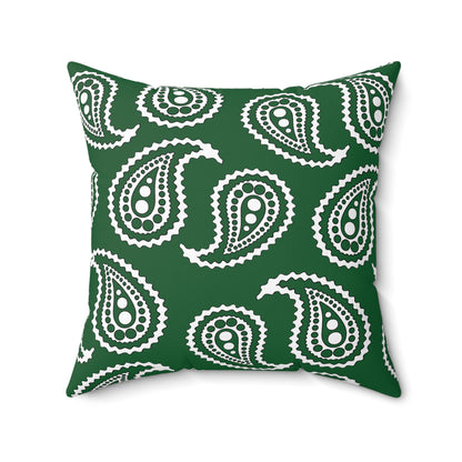 Saudi Arabia Retro Paisley Cushion Pillow