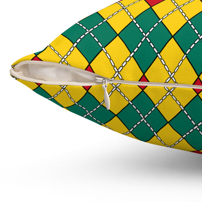 Cameroon Retro Argyle Cushion Pillow