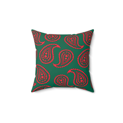 Bangladesh Retro Paisley Cushion Pillow