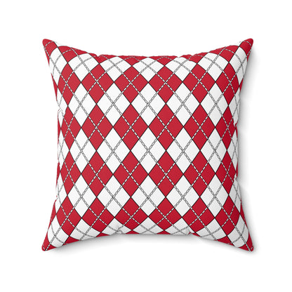 Austria Retro Argyle Cushion Pillow
