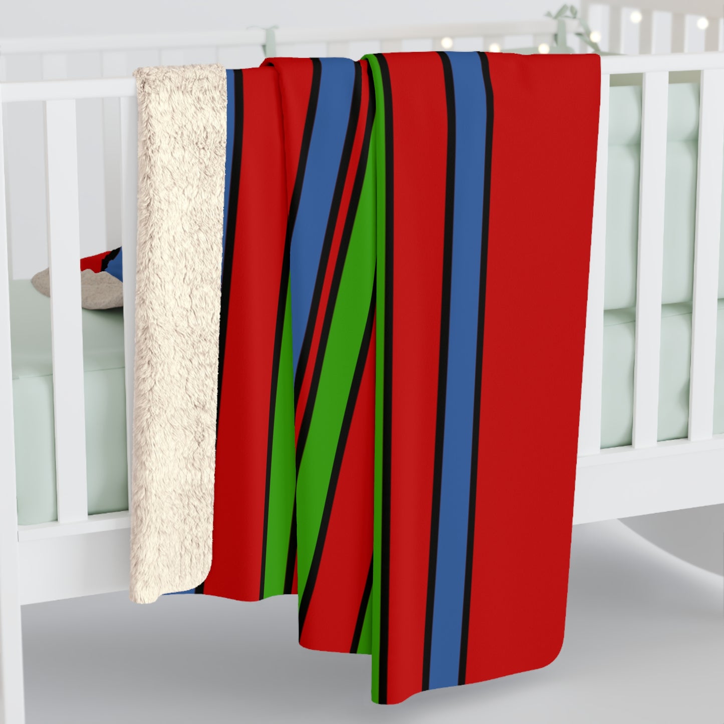 Namibia Retro Stripes Blanket Throw