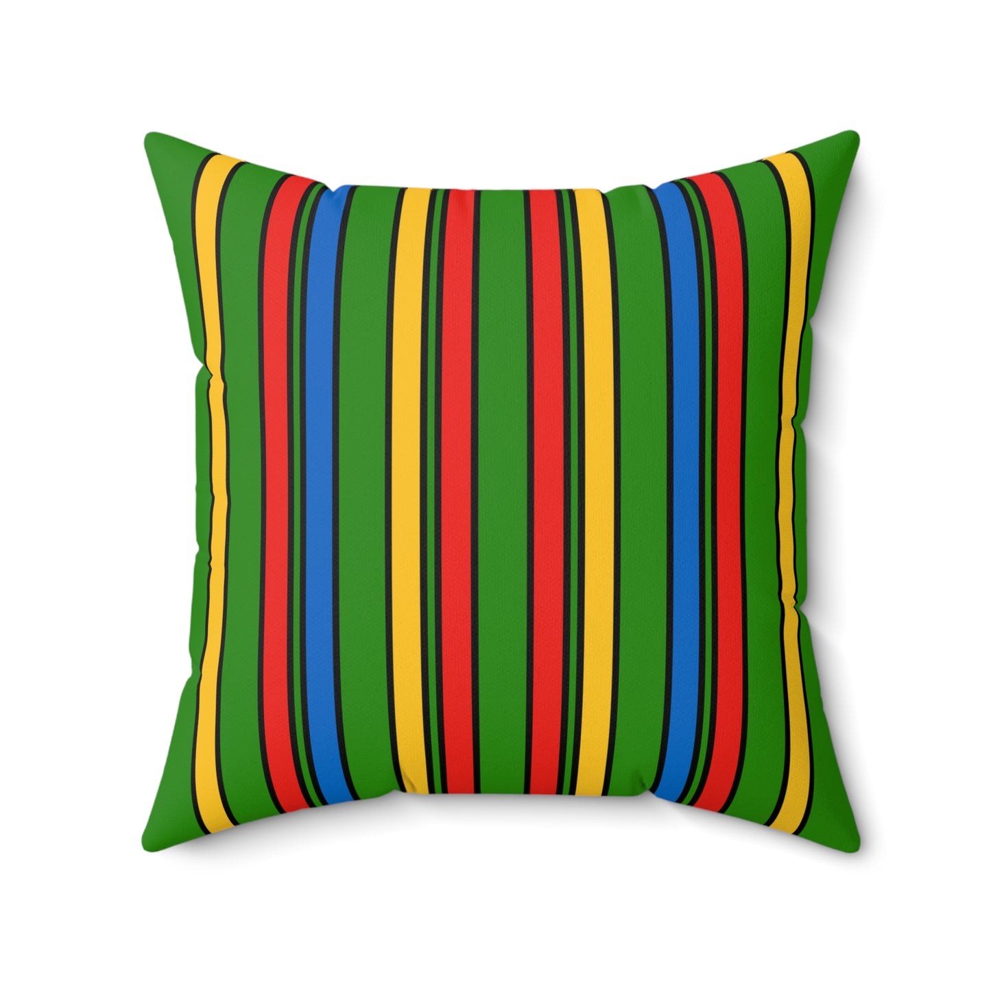 Ethiopia Retro Stripes Cushion Pillow
