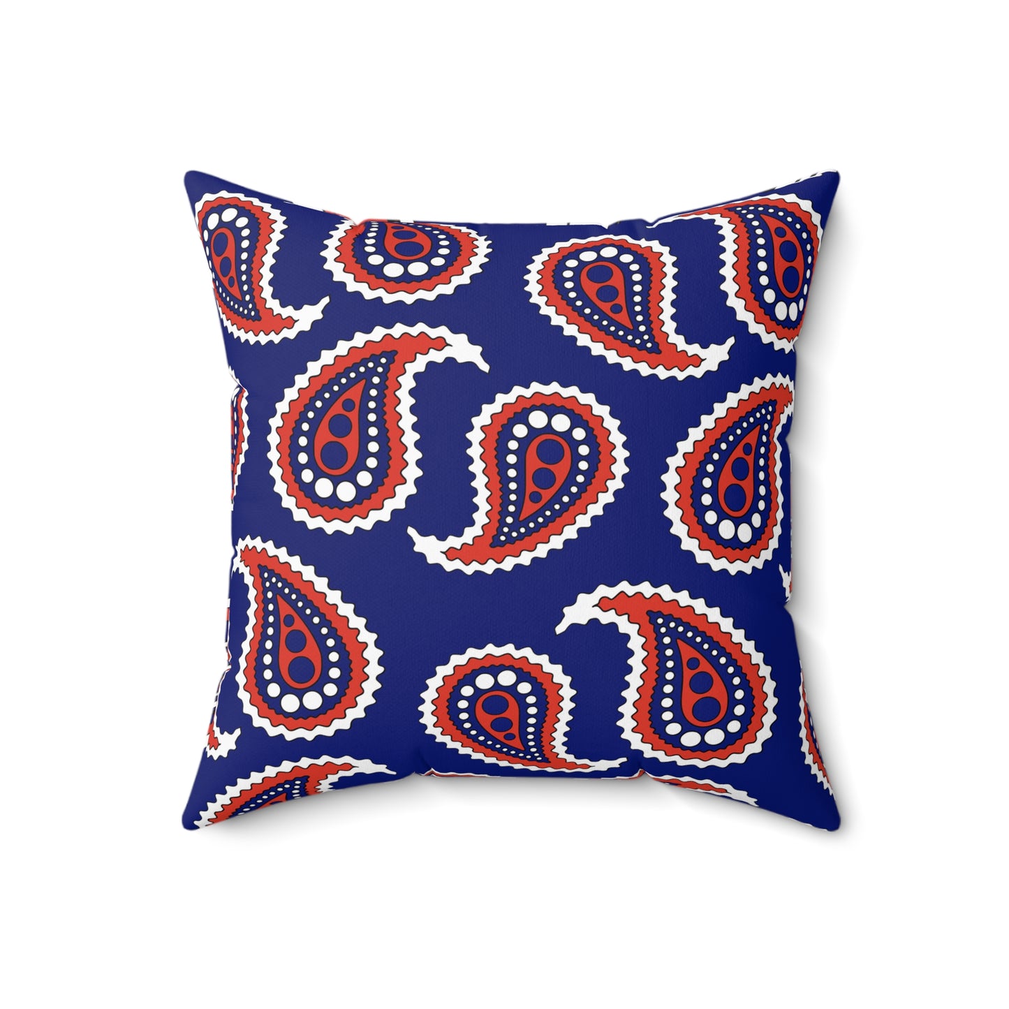 Cabo Verde Retro Paisley Cushion Pillow