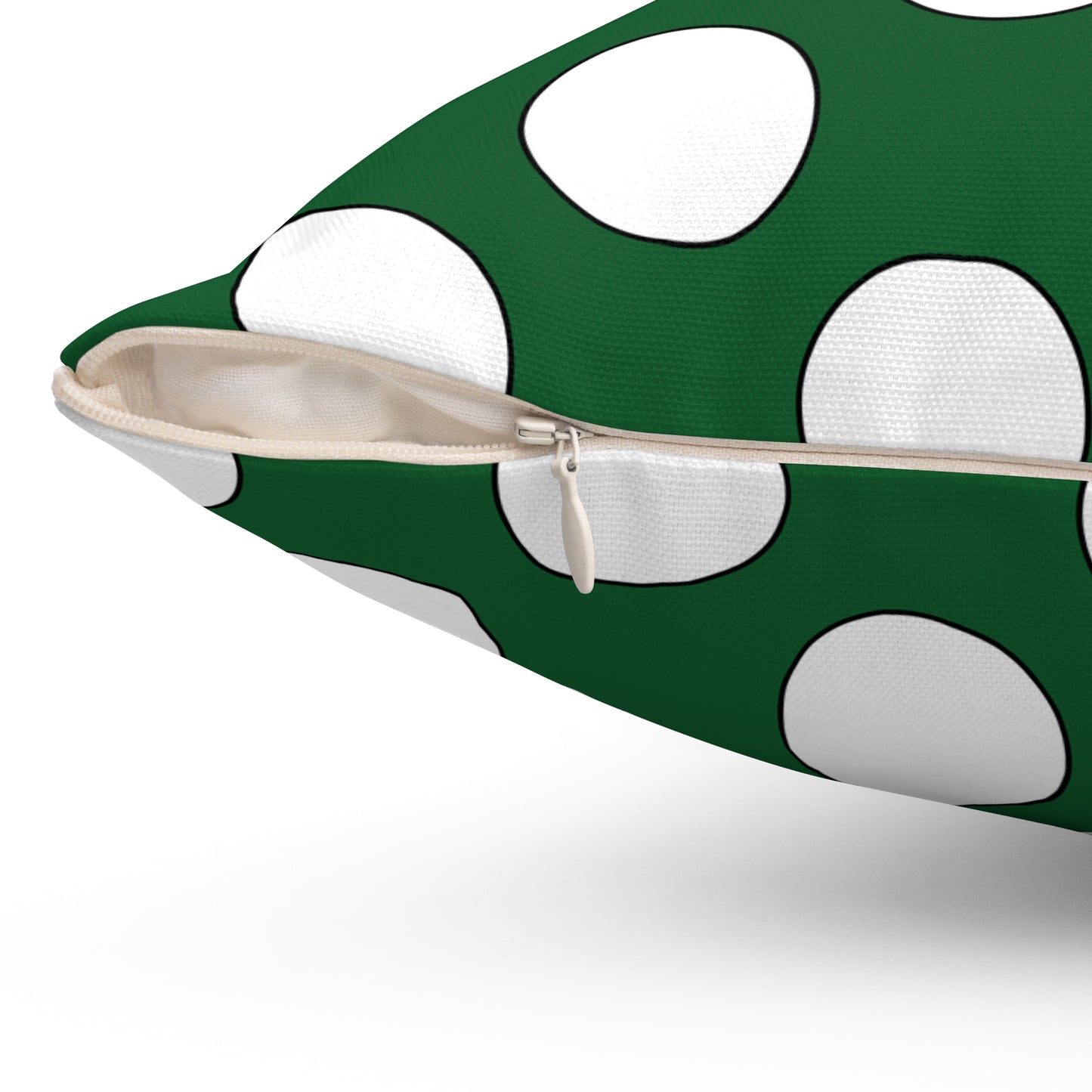 Saudi Arabia Retro Polka Dots Cushion Pillow