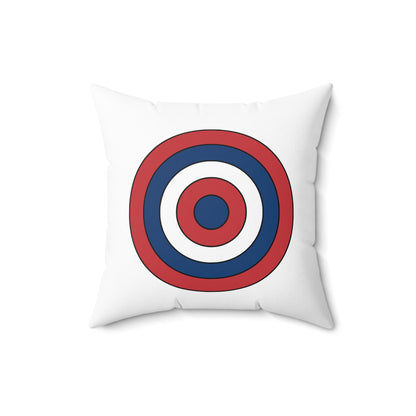 Serbia Retro Target Cushion Pillow