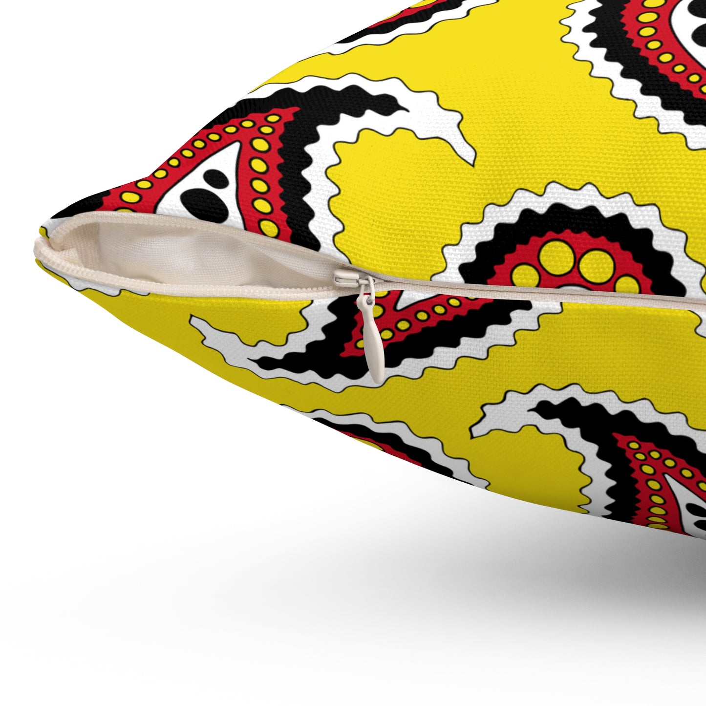 Brunei Darussalam Retro Paisley Cushion Pillow