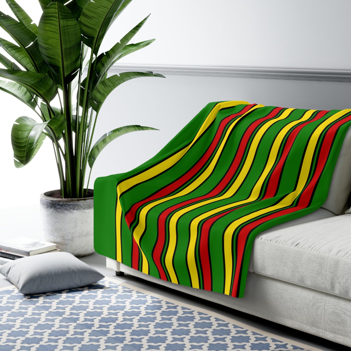 Togo Retro Stripes Blanket Throw