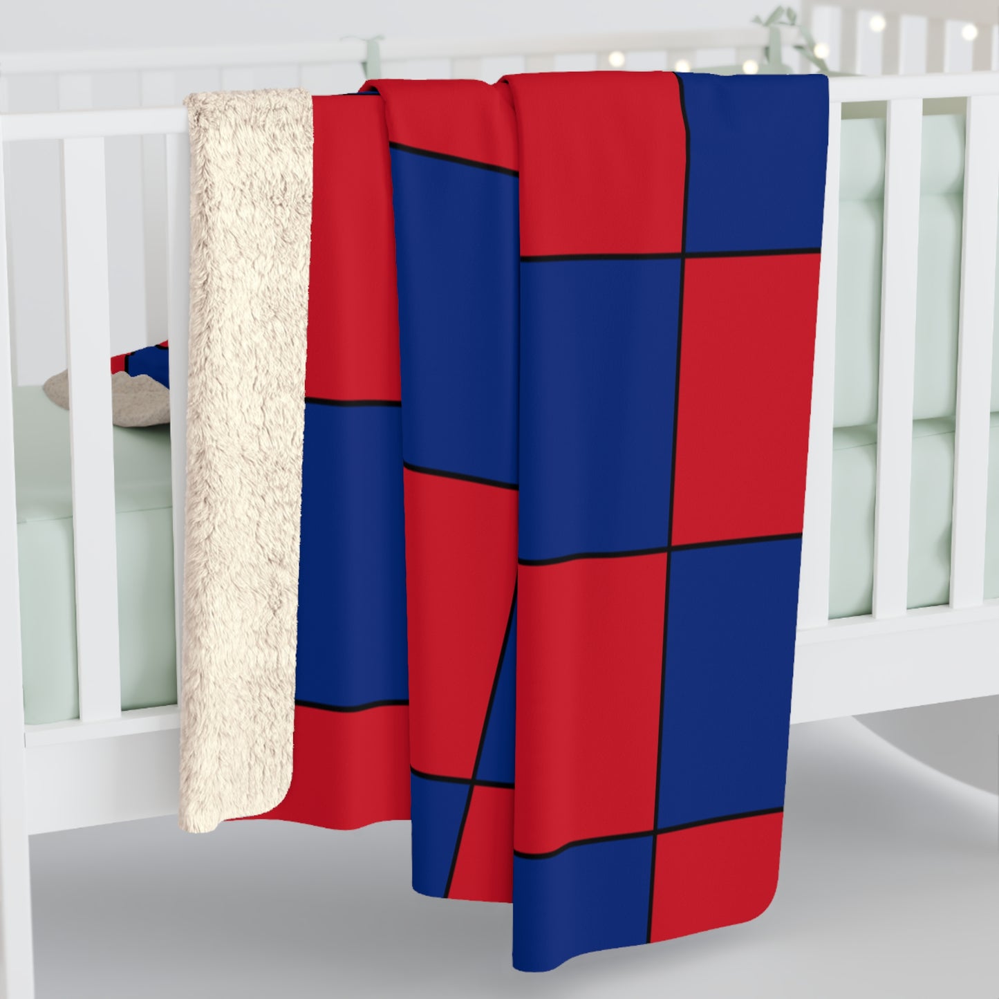 Samoa Retro Check Blanket Throw