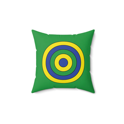 Brazil Retro Target Cushion Pillow