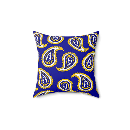 Bosnia And Herzegovina Retro Paisley Cushion Pillow
