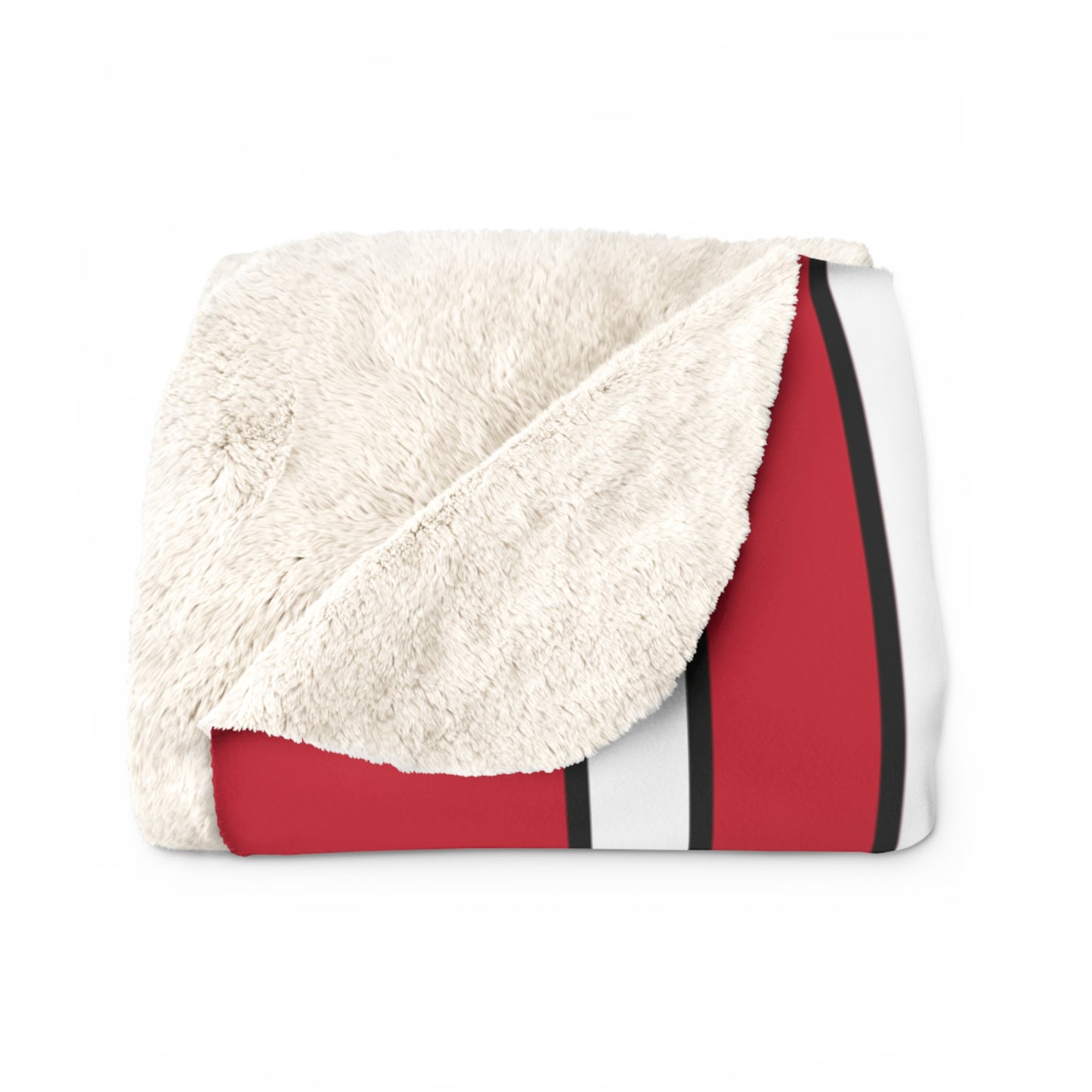 Denmark Retro Stripes Blanket Throw