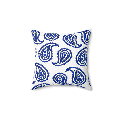 Uruguay Retro Paisley Cushion Pillow