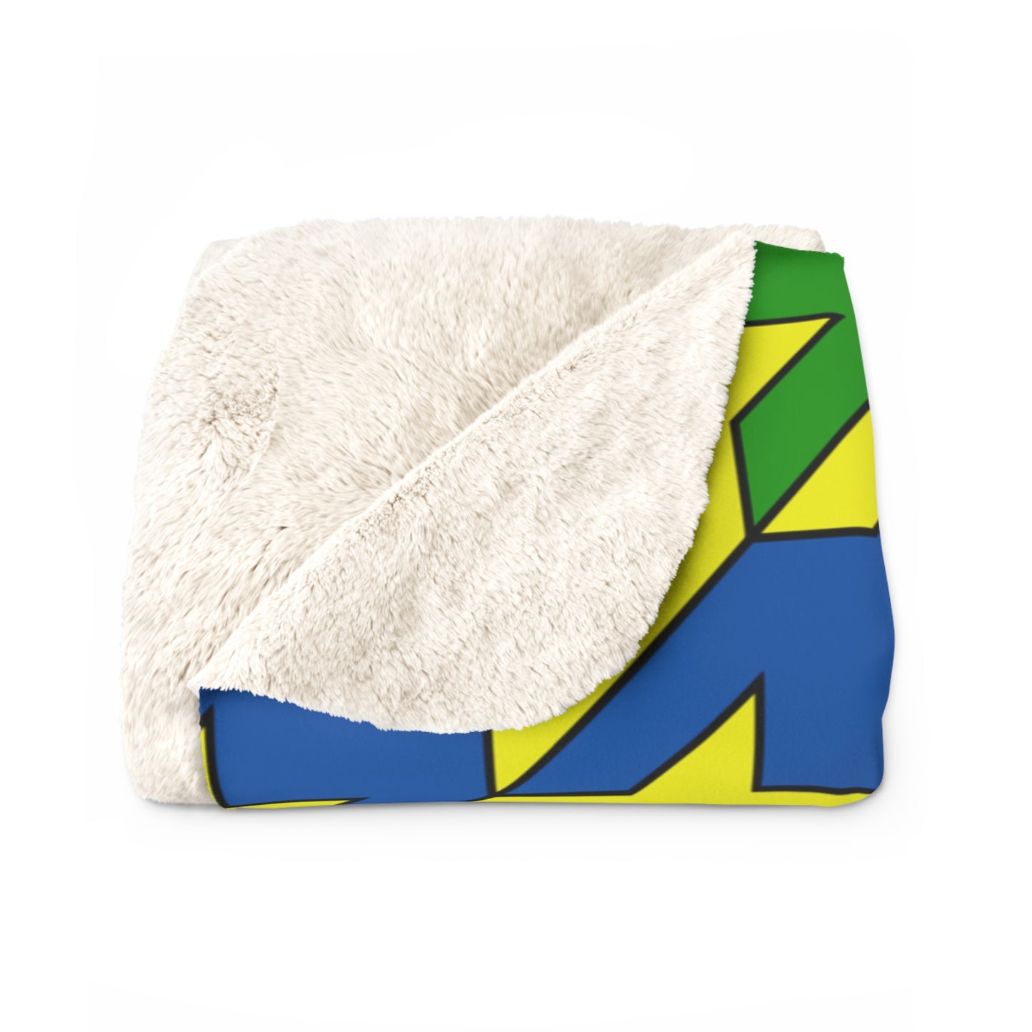 Saint Vincent And The Grenadines Retro Houndstooth Blanket Throw