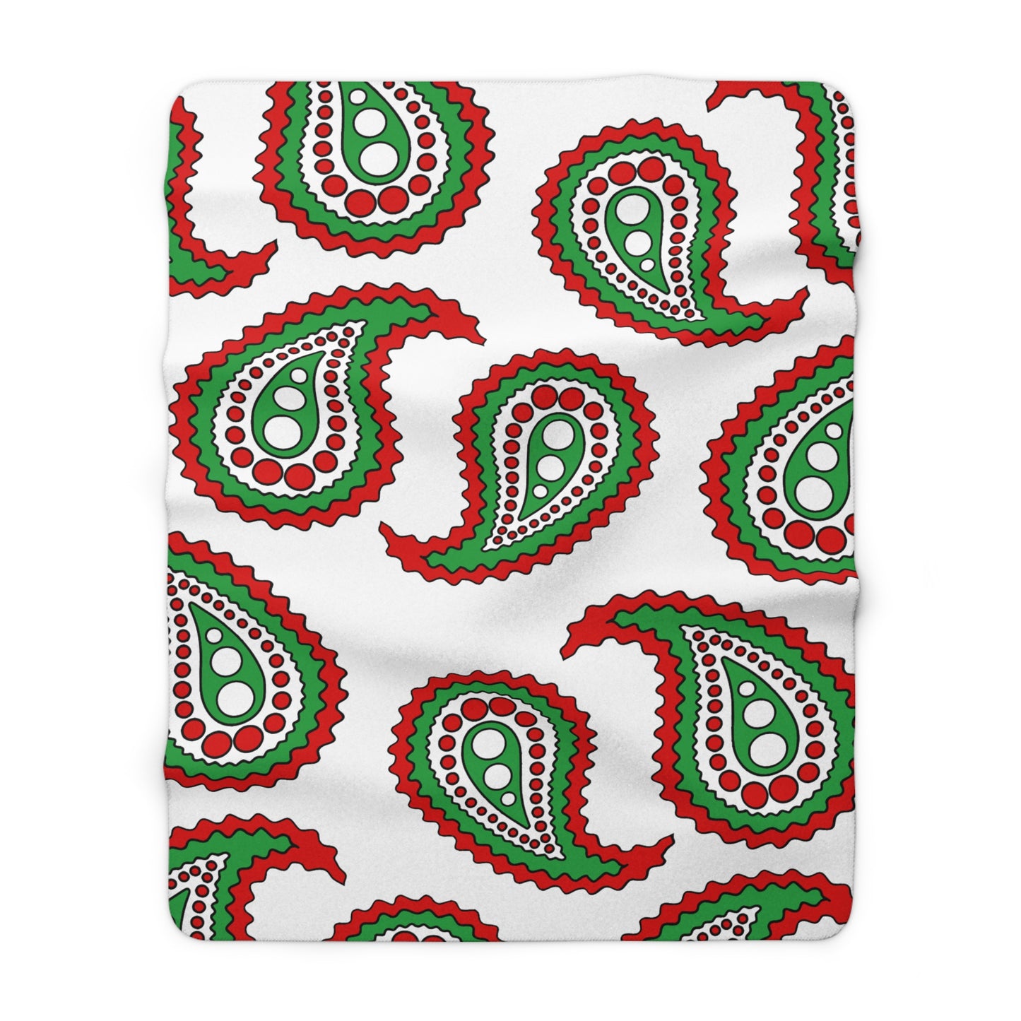 Iran Retro Paisley Blanket Throw