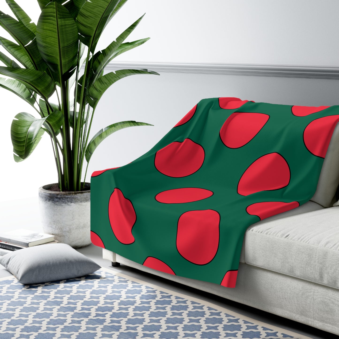 Bangladesh Retro Polka Dots Blanket Throw