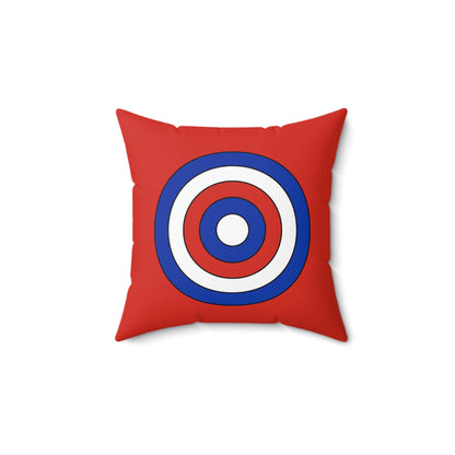 Paraguay Retro Target Cushion Pillow