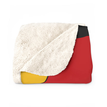 Timor Leste Retro Polka Dots Blanket Throw