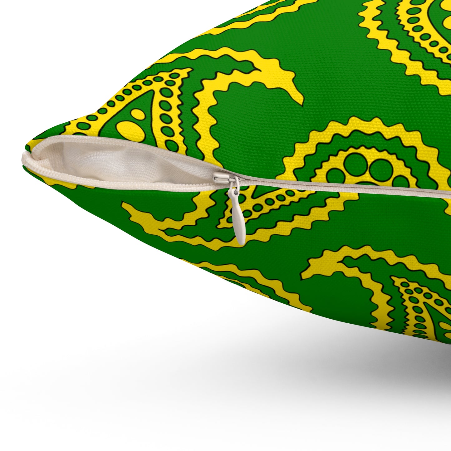 Cocos Islands Retro Paisley Cushion Pillow