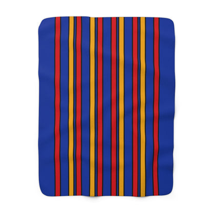 Armenia Retro Stripes Blanket Throw