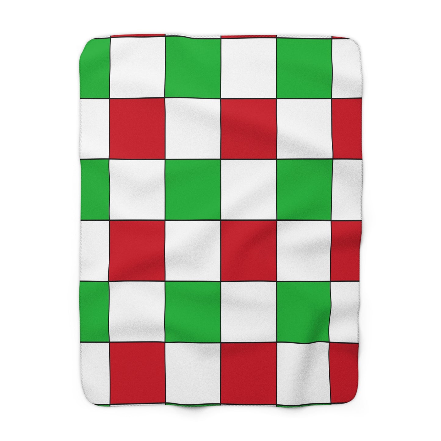 Burundi Retro Check Blanket Throw