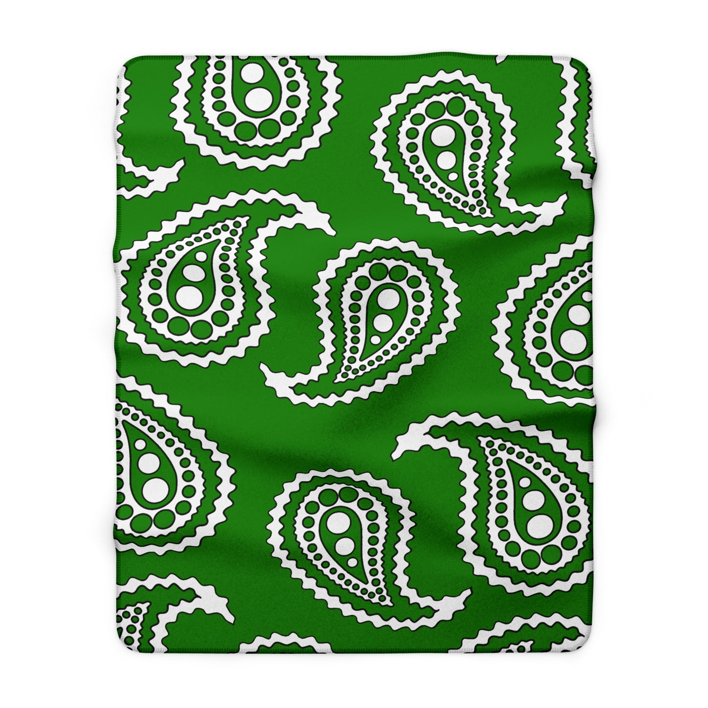 Norfolk Island Retro Paisley Blanket Throw