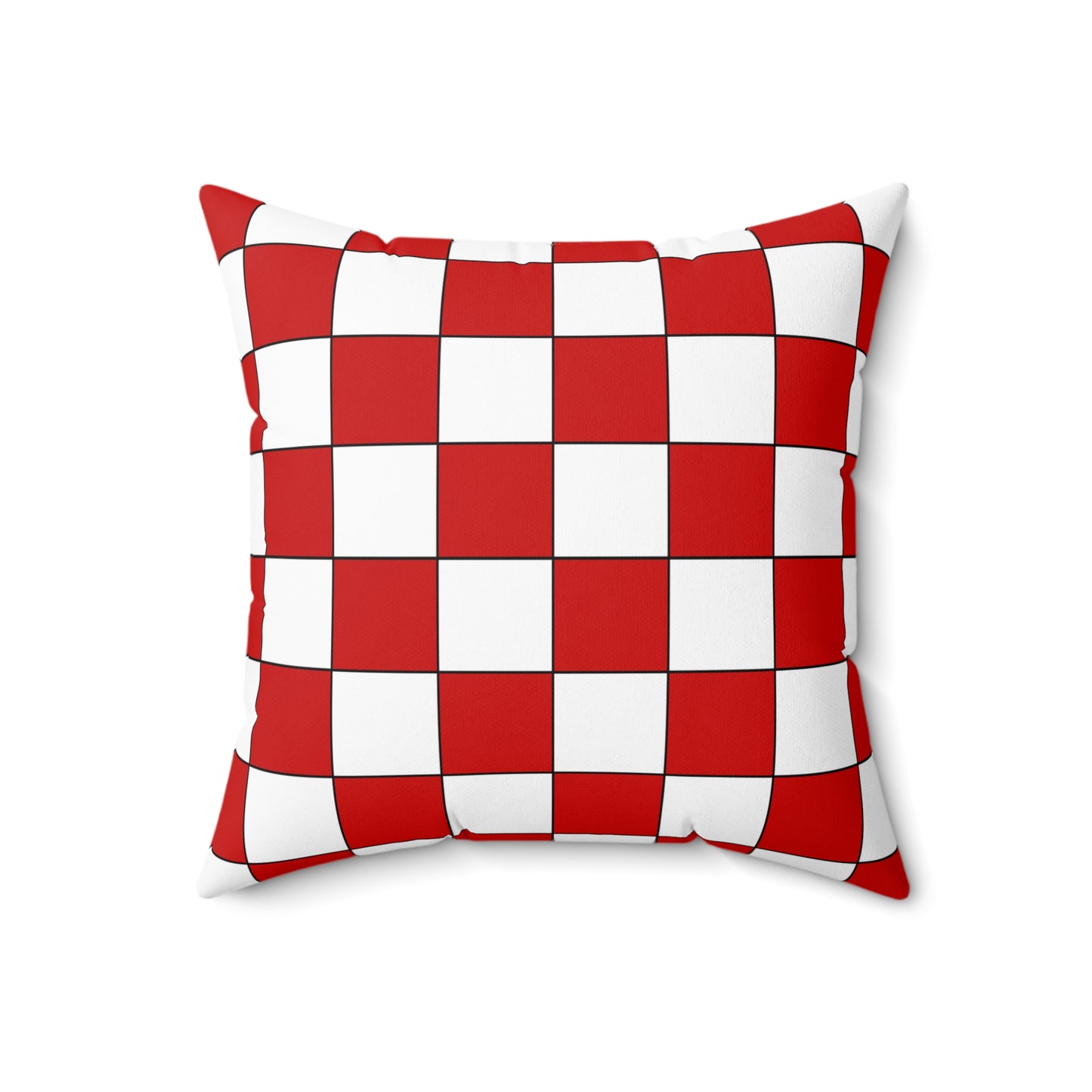 Northern Ireland Retro Check Cushion Pillow