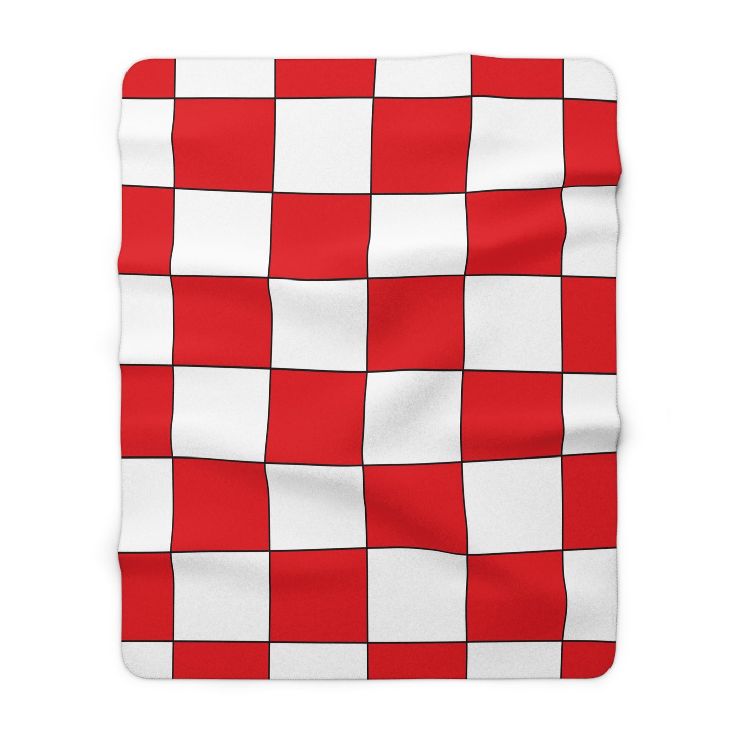 Turkiye Retro Check Blanket Throw