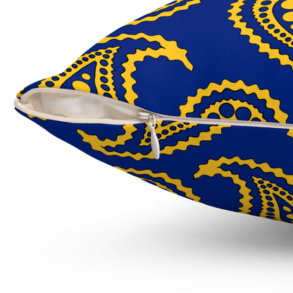 Barbados Retro Paisley Cushion Pillow
