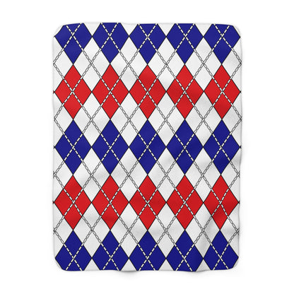 Reunion Retro Argyle Blanket Throw