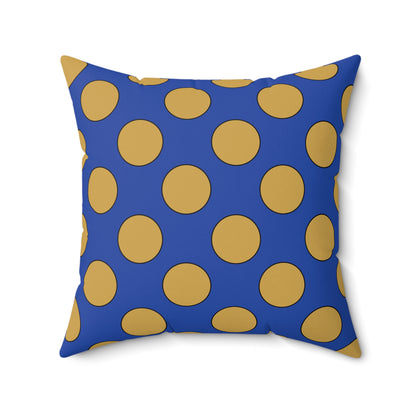 Kosovo Retro Polka Dots Cushion Pillow