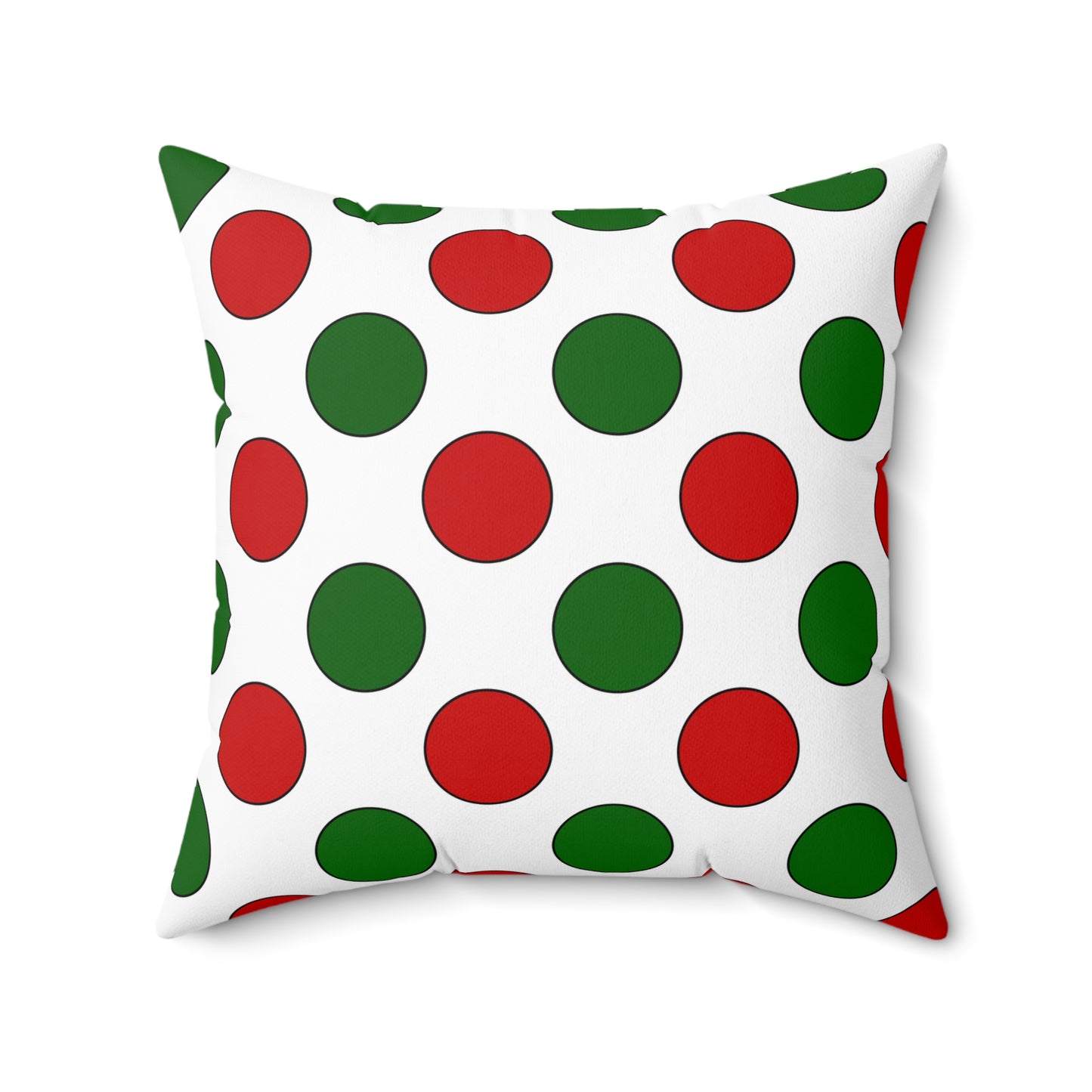 Tajikistan Retro Polka Dots Cushion Pillow