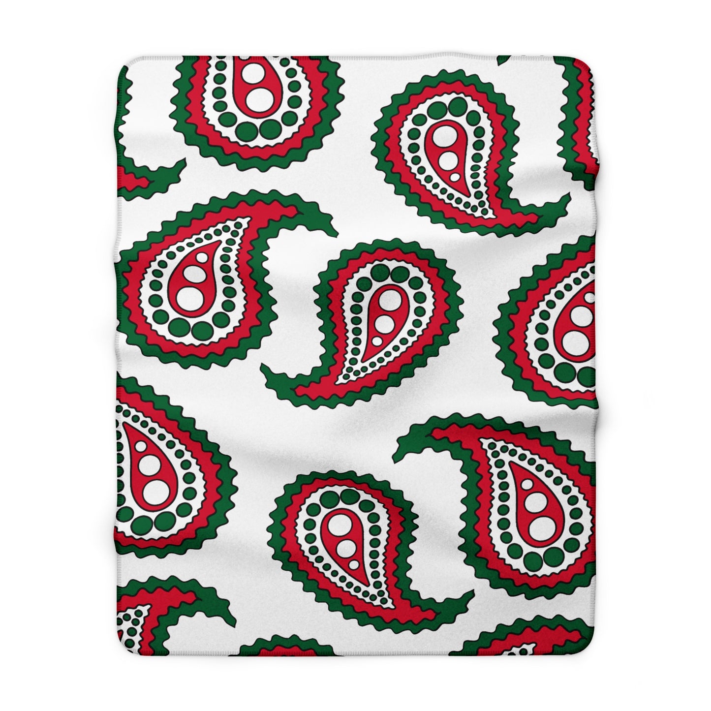 Algeria Retro Paisley Blanket Throw