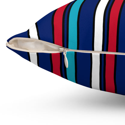 Montserrat Retro Stripes Cushion Pillow