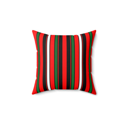 United Arab Emirates Retro Stripes Cushion Pillow