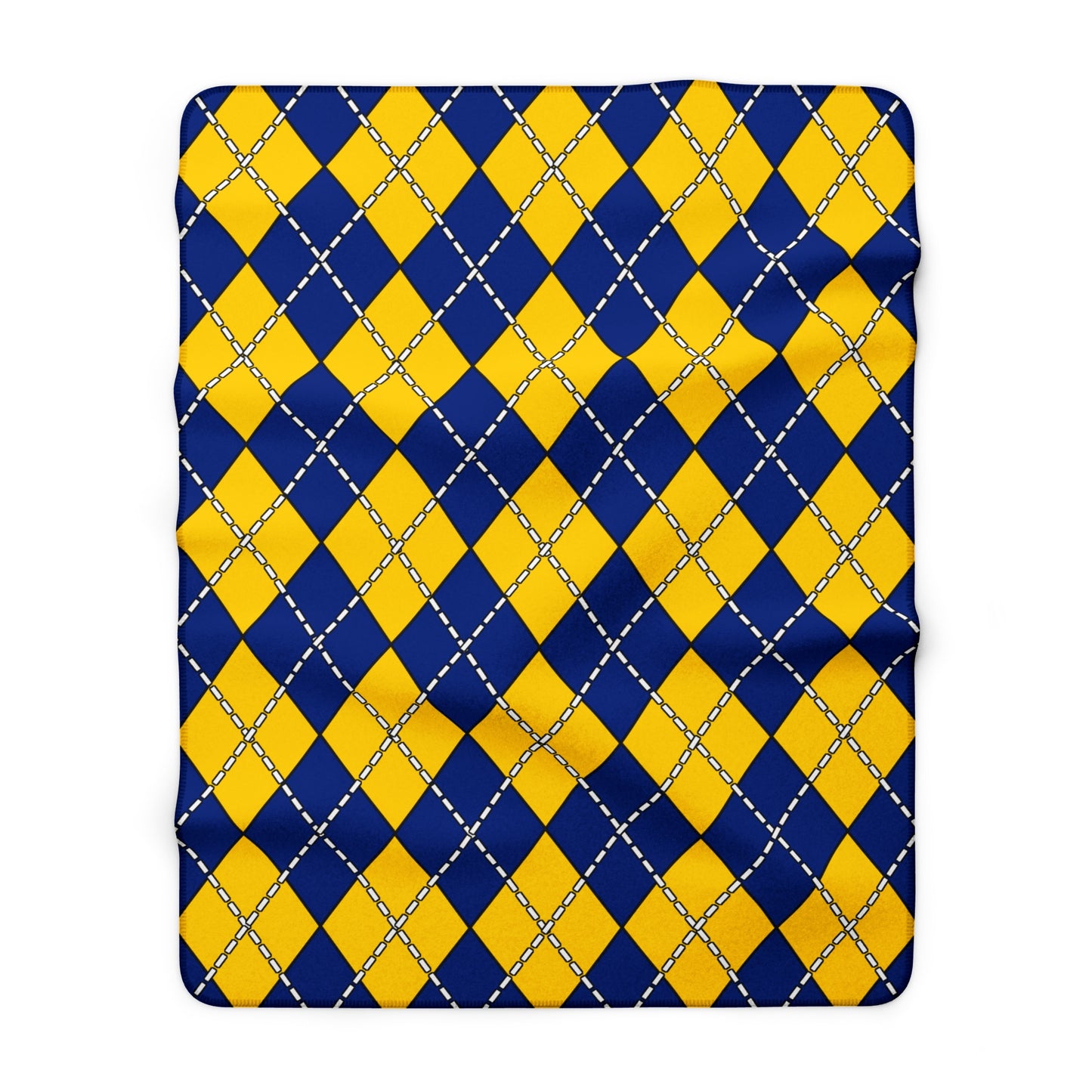 Tokelau Retro Argyle Blanket Throw