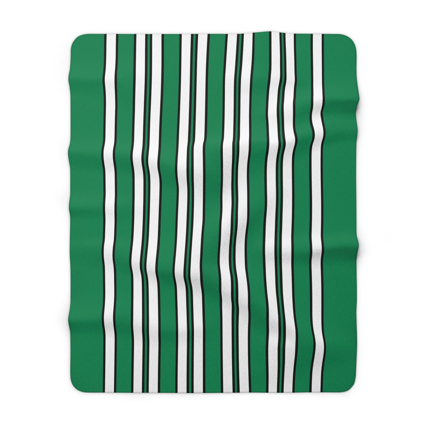 Nigeria Retro Stripes Blanket Throw