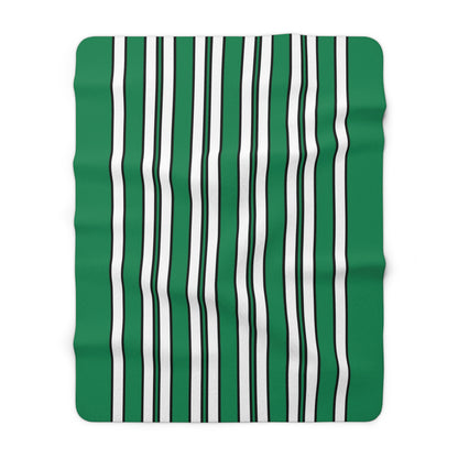 Nigeria Retro Stripes Blanket Throw