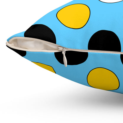 Saint Lucia Retro Polka Dots Cushion Pillow