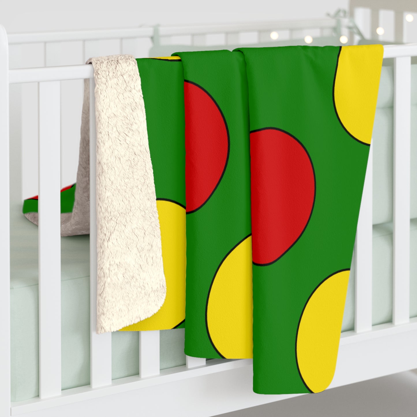 Togo Retro Polka Dots Blanket Throw