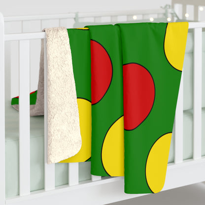 Togo Retro Polka Dots Blanket Throw