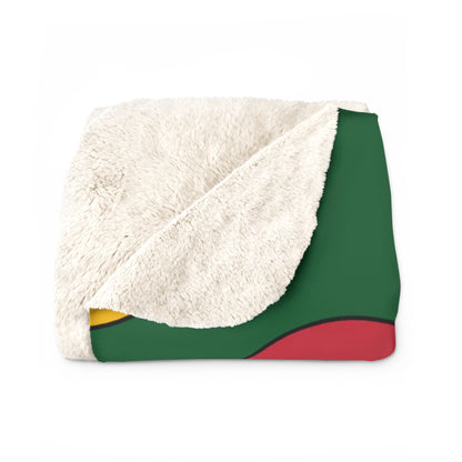 Mauritania Retro Polka Dots Blanket Throw