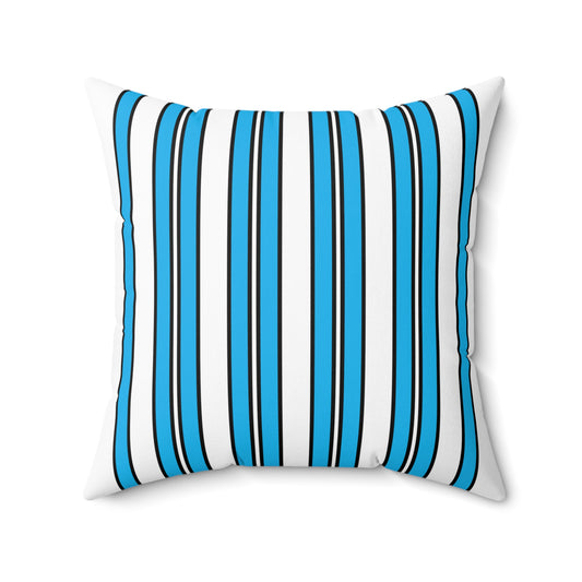 San Marino Retro Stripes Cushion Pillow